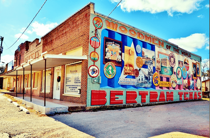 Murals in small texas towns