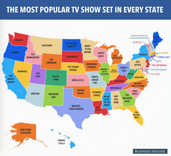 TV Show Set in Every State