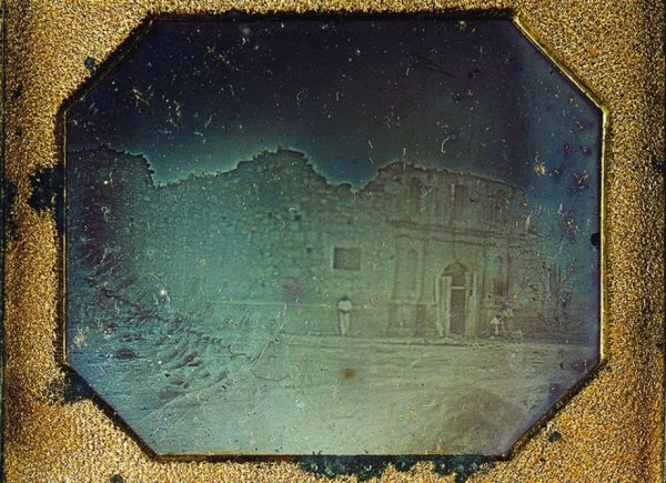 Oldest Picture of Texas The Alamo