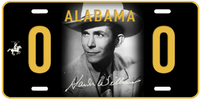 Hank Williams is our pick for Alabama. 