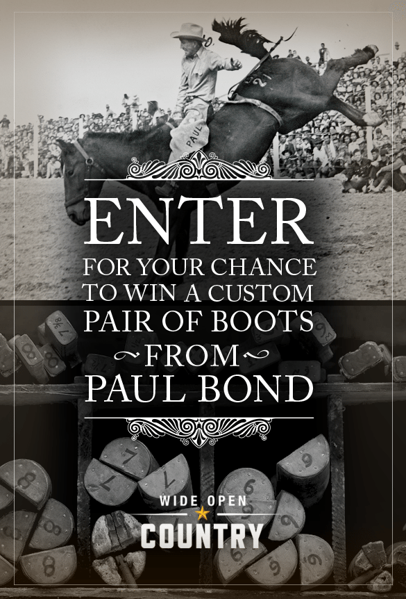 Paul Bond Boot Giveaway