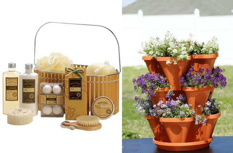 planter and spa