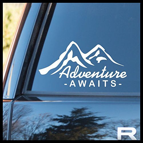 adventure awaits decal