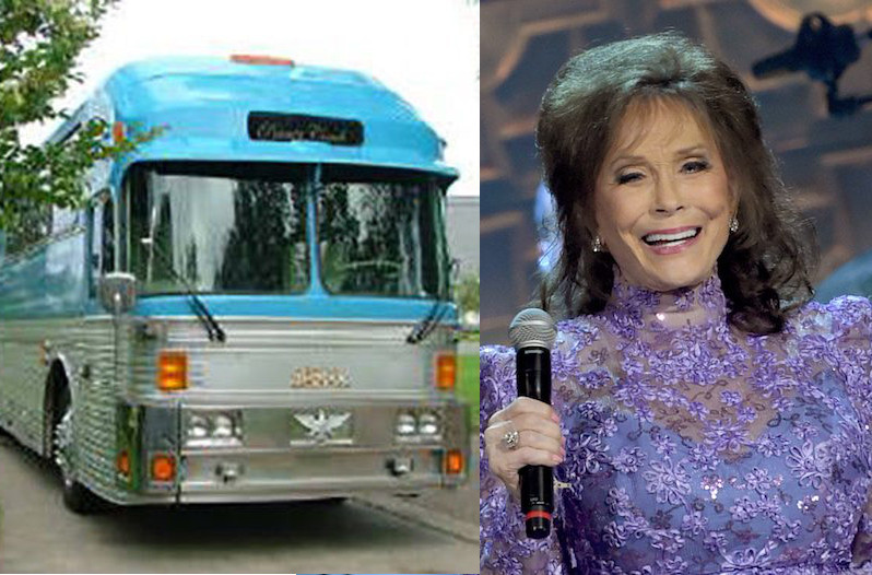 Loretta Lynn's tour bus
