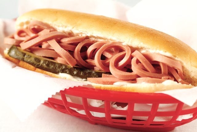 Bologna Squiggles Sandwich