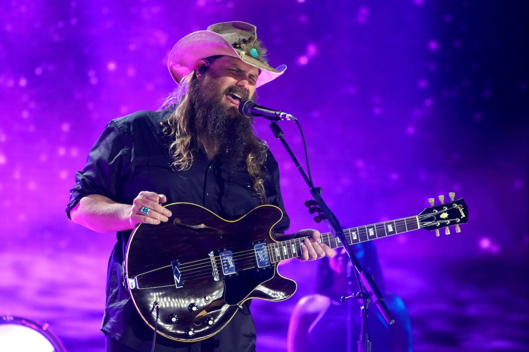 NASHVILLE, TENNESSEE - JUNE 09: Chris Stapleton performs onstage for the 2021 CMT Music Awards at Bridgestone Arena on June 09, 2021 in Nashville, Tennessee.