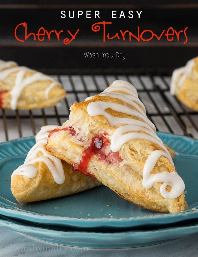 Super Easy Cherry Turnovers 
