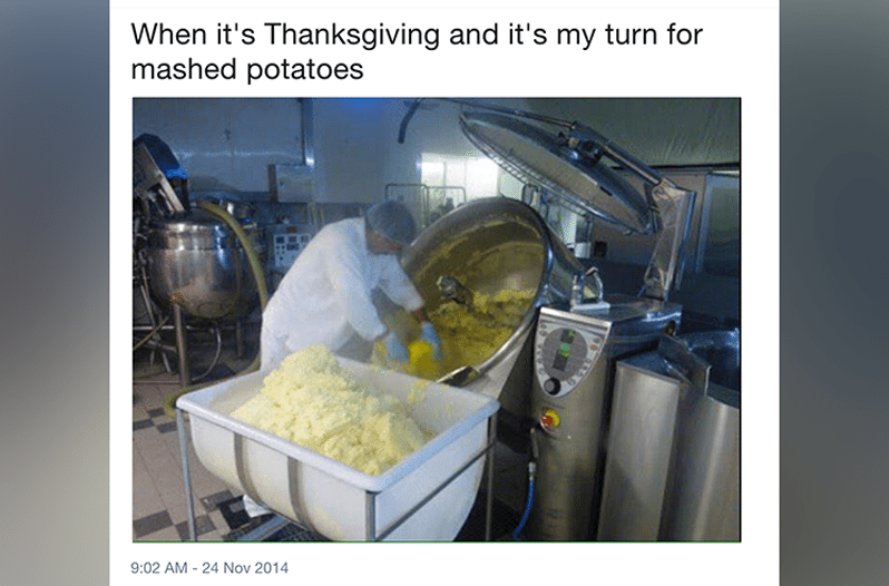 thanksgiving tweets