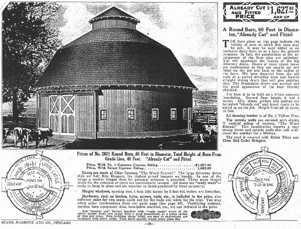 Sears mail order barn