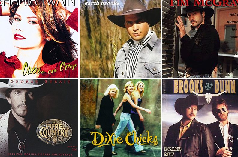 The 50 Best-Selling Country Music Albums of All Time
