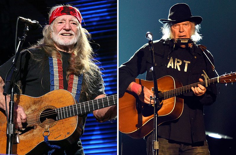 Willie Nelson and Neil Young