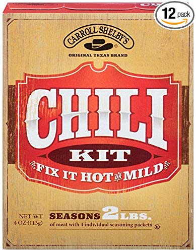 Carroll Shelby's chili mix