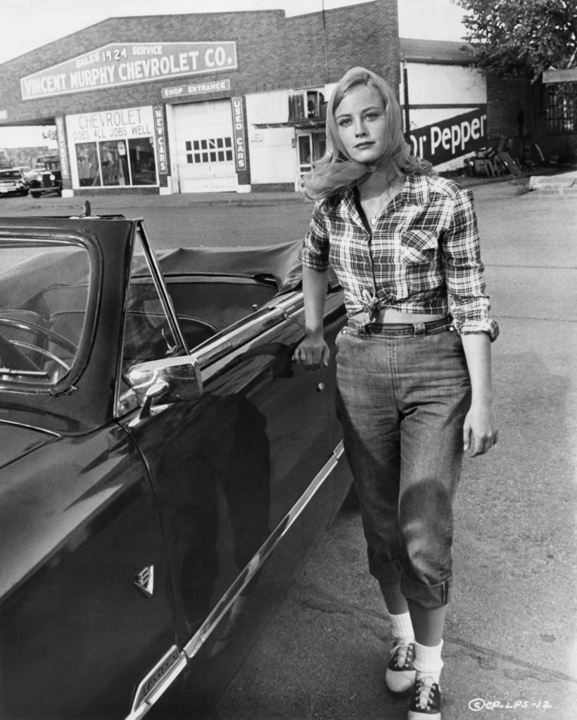  Actress Cybill Shepherd as Jacy Farrow in a scene from the Columbia Pictures movie 'The Last Picture Show ' in 1971 in Archer City, Texas.