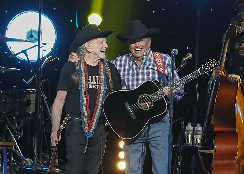 George Strait Sing One With Willie