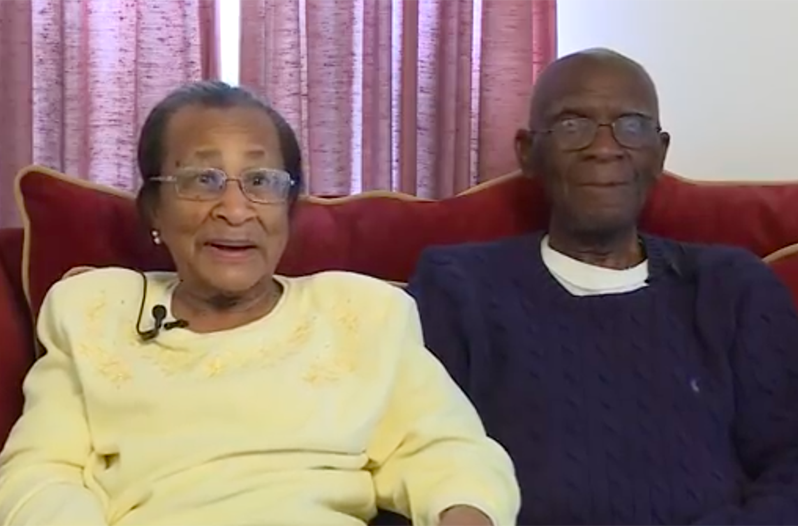 Couple Married 82 Years