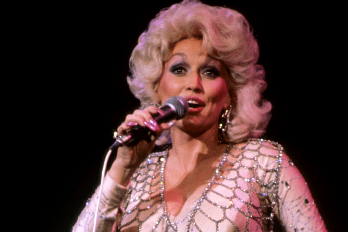 Photo of Dolly Parton performing onstage