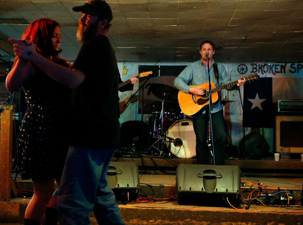 Singer/songwriter Sturgill Simpson of Kentucky plays at The Broken Spoke in Austin, TX at the SXSW music festival. (Photo by Erich Schlegel/For The Washington Post via Getty Images)