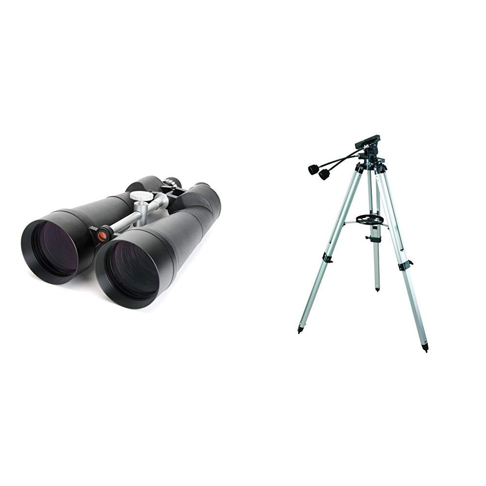 Celestron SkyMaster 25X100 ASTRO Binoculars with deluxe carrying case & Heavy-Duty Altazimuth Tripod