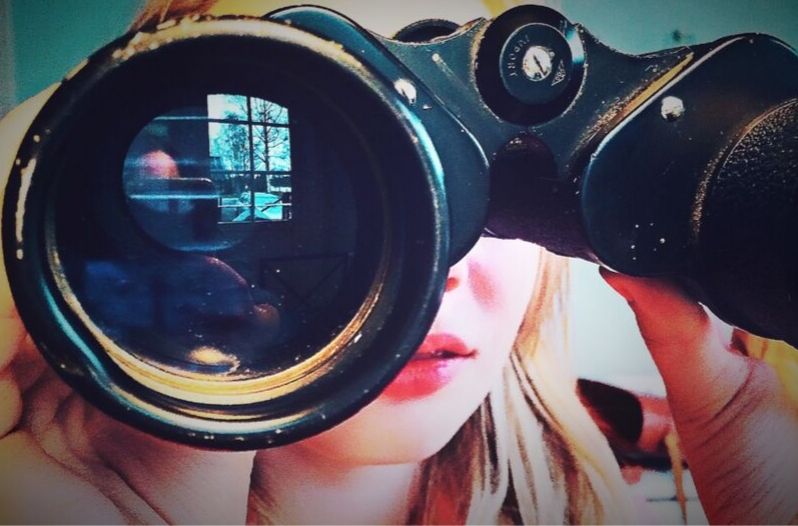 binoculars-- adobe stock