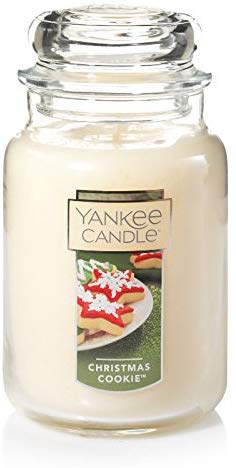 Yankee Candle Large Jar Candle, Christmas Cookie