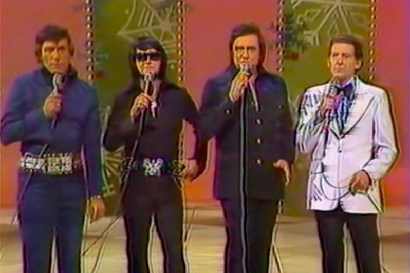 Johnny Cash Christmas Special: See 1977 Gospel Tribute to Elvis