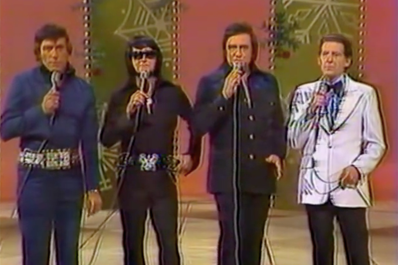 Johnny Cash Christmas Special: See 1977 Gospel Tribute to Elvis