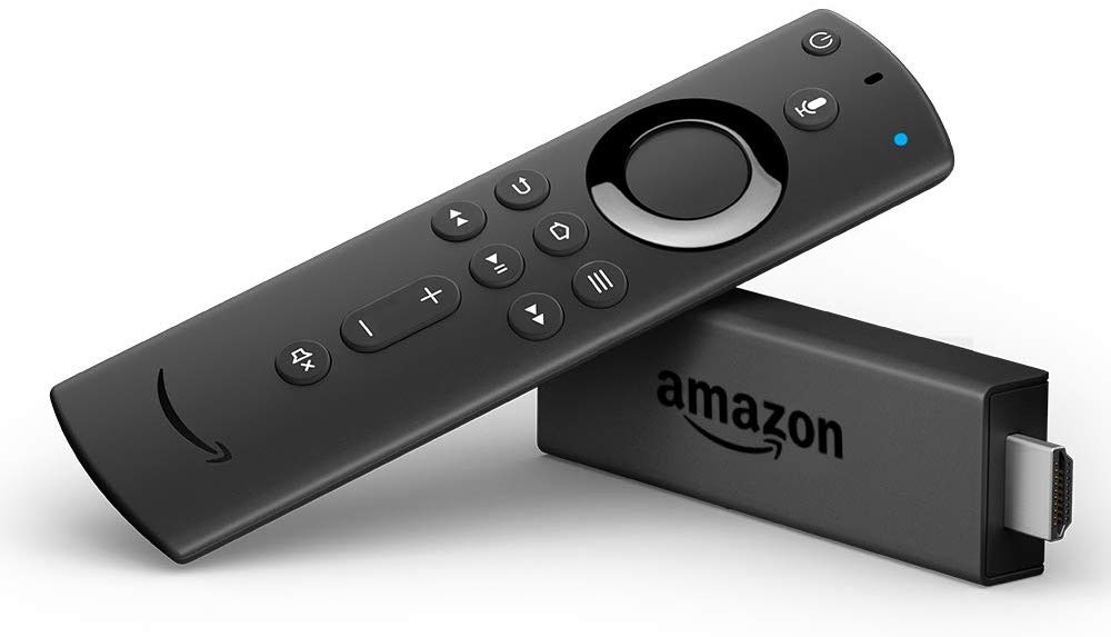 Fire TV Stick streaming media player with Alexa built in, includes Alexa Voice Remote