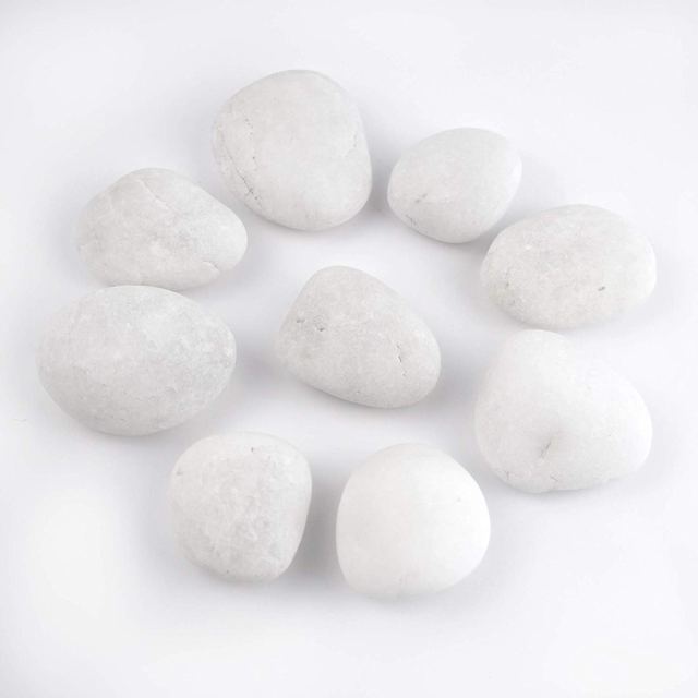 Rock Canvas White Painting Rocks - Smooth White Rocks for Painting Kindness Rocks
