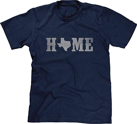 Blittzen Mens T-Shirt Home Texas State O