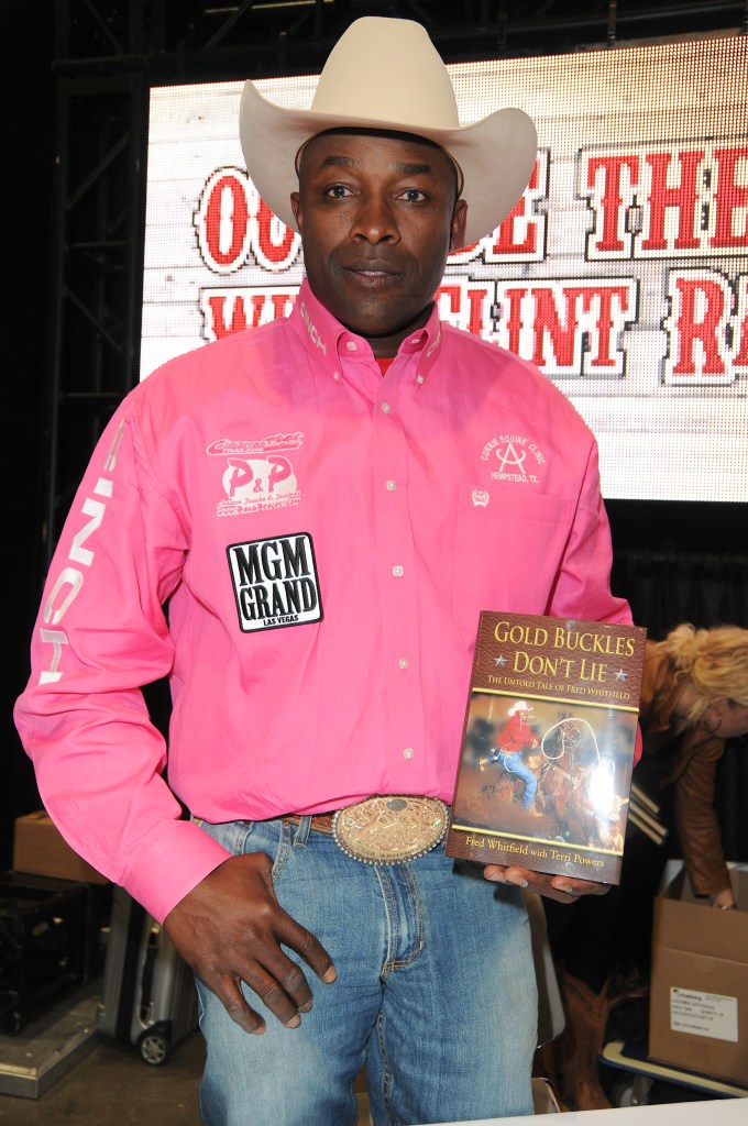 LAS VEGAS, NV - DECEMBER 14: Fred Whitfield appears at Cowboy FanFest during the Wrangler National Finals Rodeo at the on December 14, 2013 in Las Vegas, Nevada. (Photo by Mindy Small/FilmMagic)