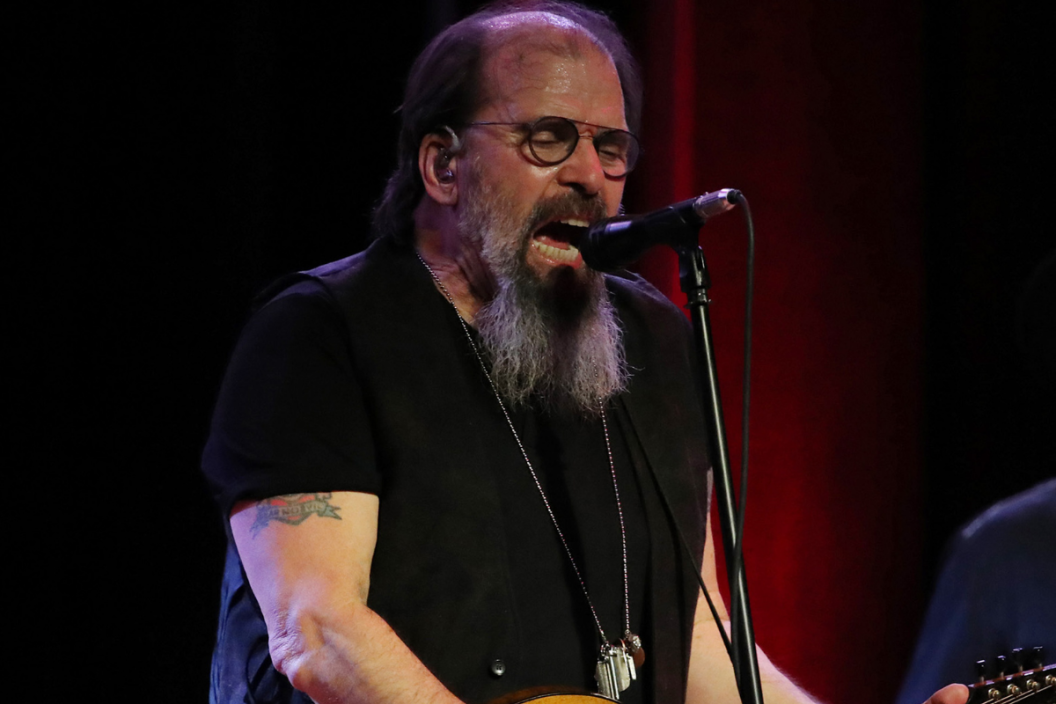 Steve Earle performs at the 7th Annual John Henry's Friends Benefit held at Town Hall on December 13, 2021 in New York City.