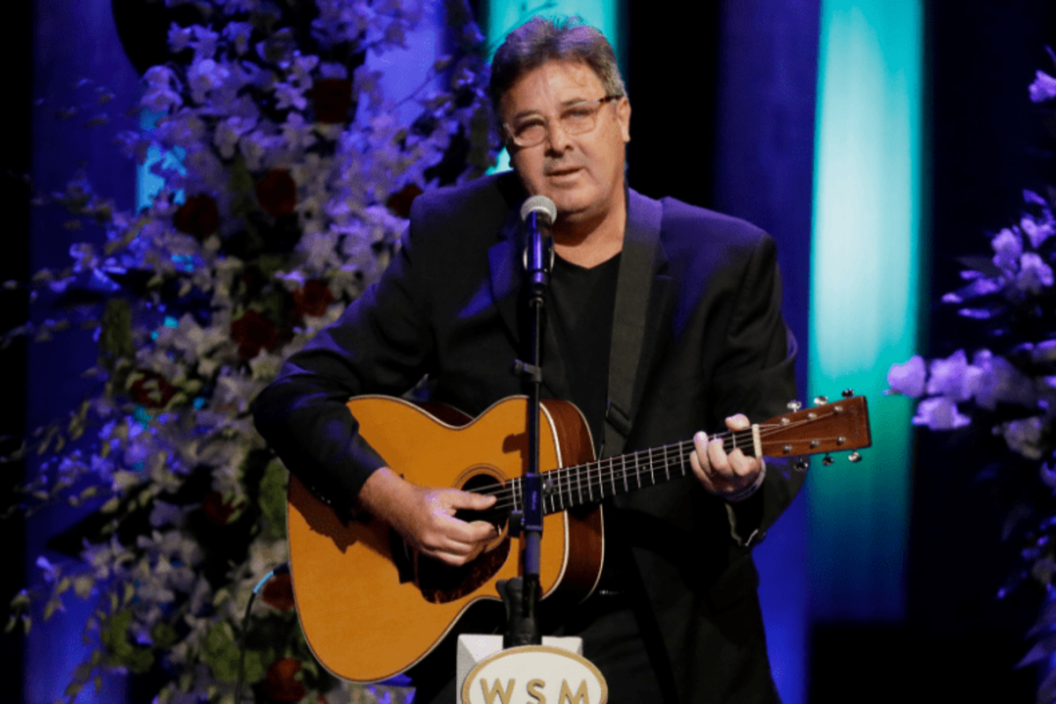 Vince Gill performs onstage