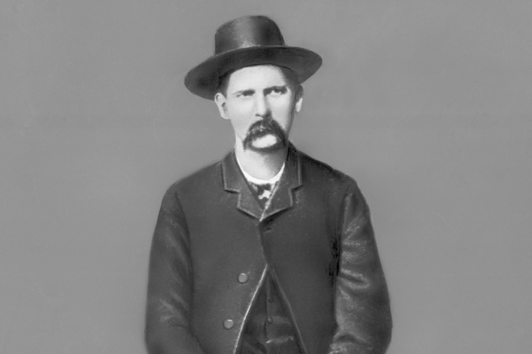 Photograph of Wyatt Earp while he was a marshal in Dodge City