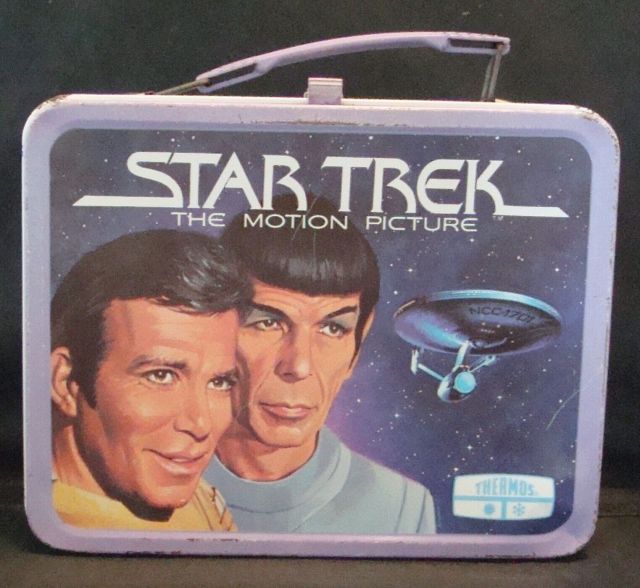 Vintage 1979 "Star Trek: The Motion Picture" Metal Lunch Box! NICE SHAPE!