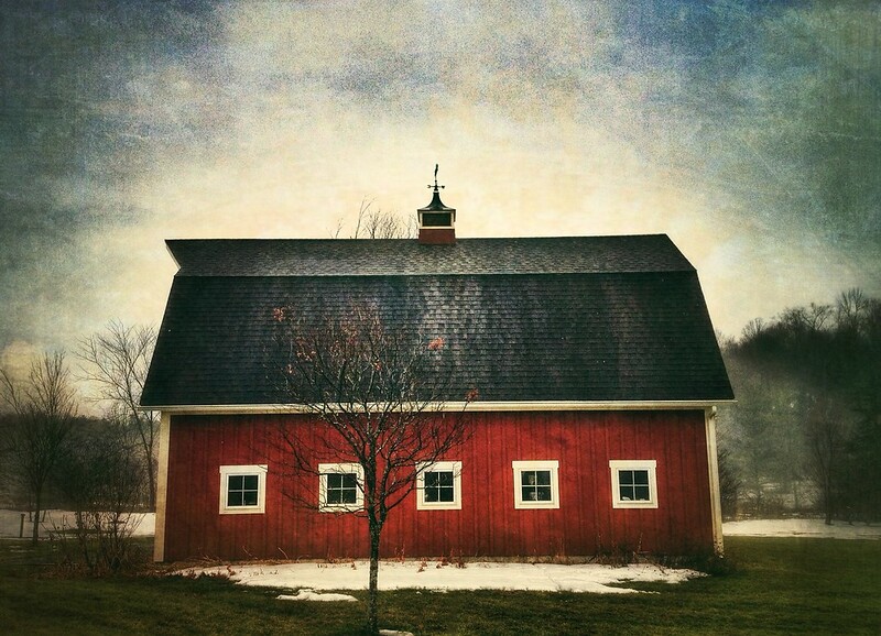 Red barn home
