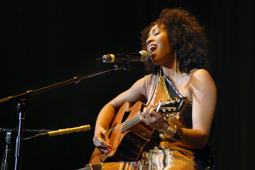 Rissi Palmer during 2006 Trumpet Awards Black Cultural Explosion at Georgia World Congress Center in Atlanta, Georgia, United States.