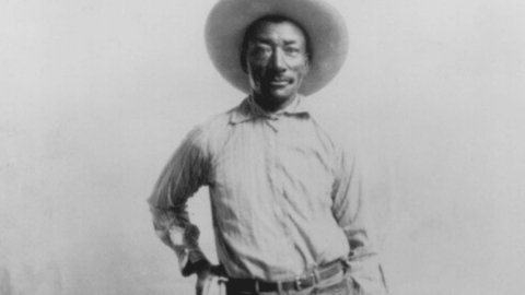 photo of legendary cowboy Bill Pickett