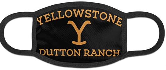 Unisex Yellowstone Dutton Ranch Outdoor Sport Mouth Face Washable Reusable for Adult Kids