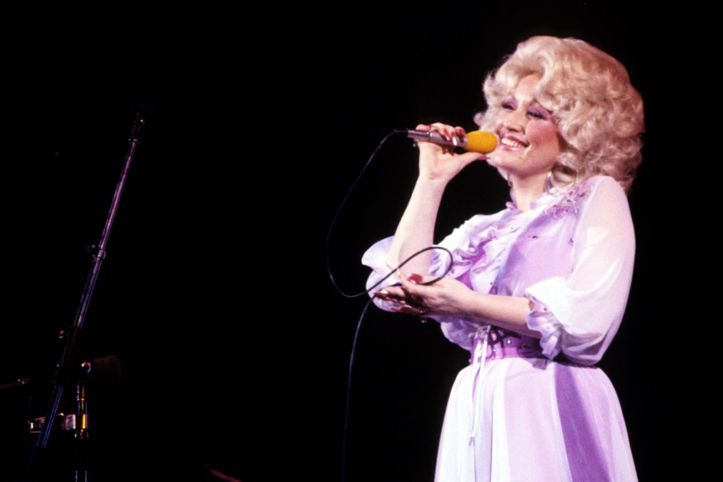 Photo of Dolly Parton performing onstage