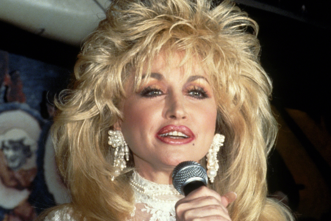 Dolly Parton circa 1990 in New York City. (