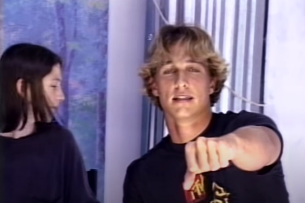 Matthew McConaughey dazed and confused audition