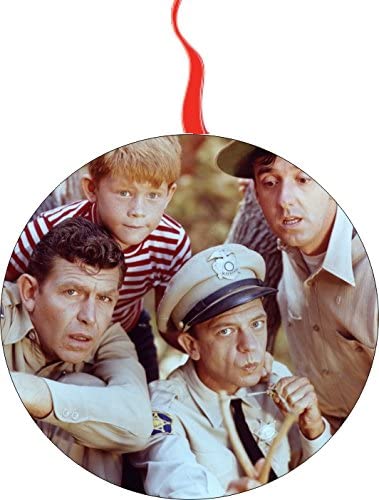 Andy Griffith Show Christmas Tree Holiday Ornament Printed Double- 2 Sided Decoration Great Unisex