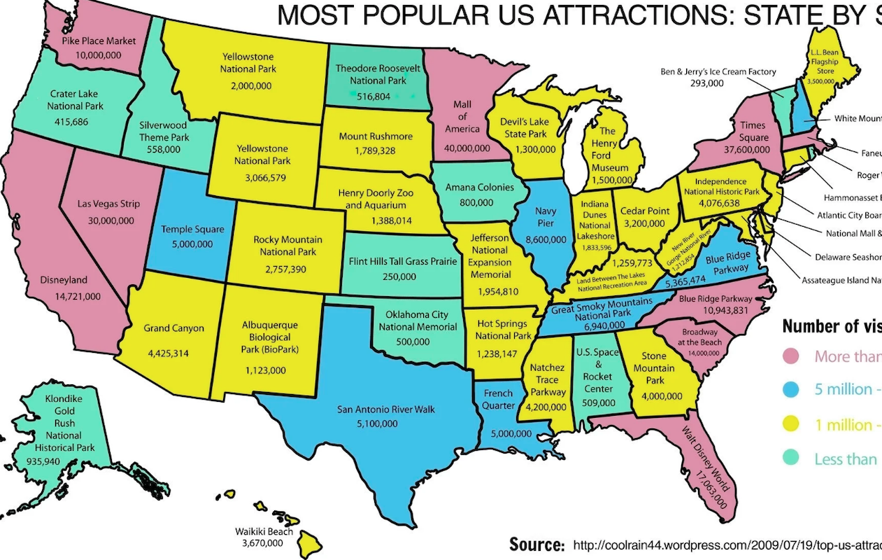 The MOST American Experiences in Every State