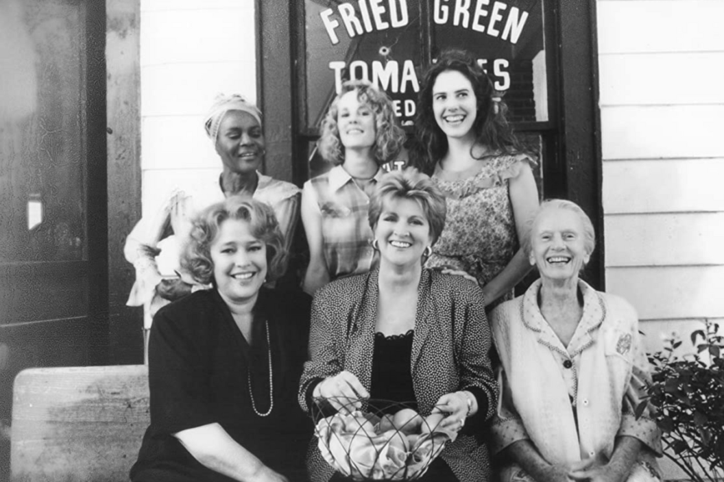 Mary Stuart Masterson, Mary-Louise Parker, Kathy Bates, Jessica Tandy, Cicely Tyson, and Fannie Flagg in Fried Green Tomatoes (1991)