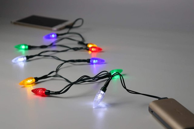 YAGE Tale LED Christmas Lights Charging Cable,USB and Bulb Charger