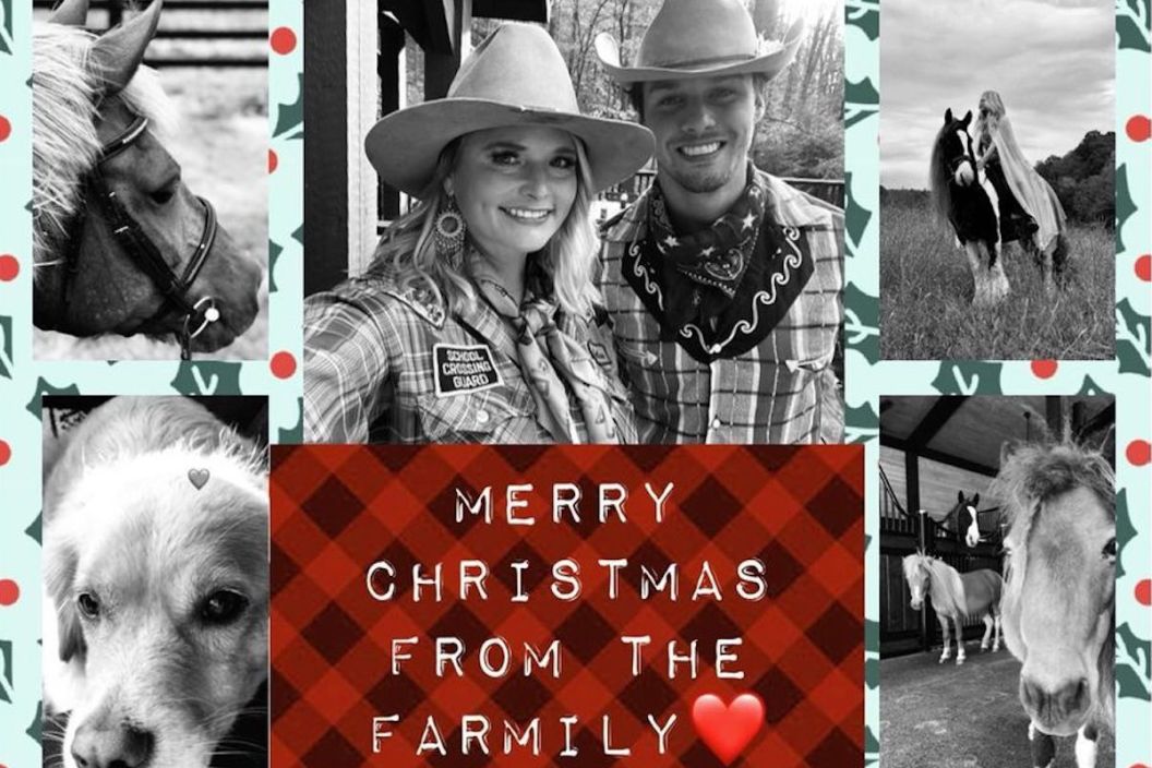 Miranda Lambert Christmas card