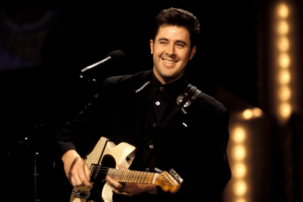 Vince Gill with guitar