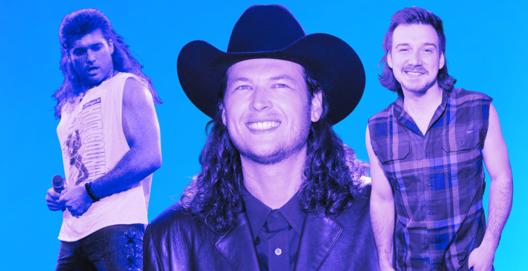 Billy Ray Cyrus on 5/20/95 in Chicago,Il./ Blake Shelton/ Morgan Wallen attends 2019 ACM Awards