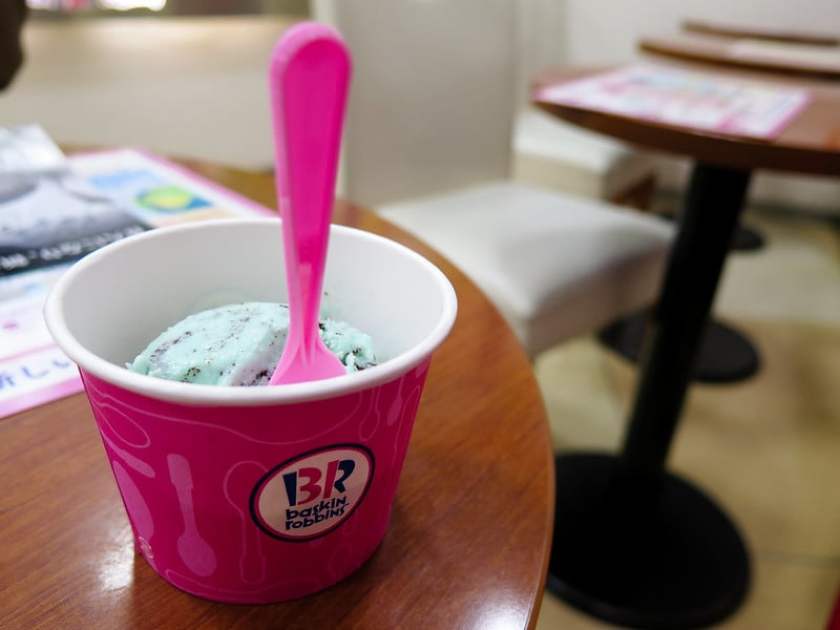 baskin Robbins ice cream