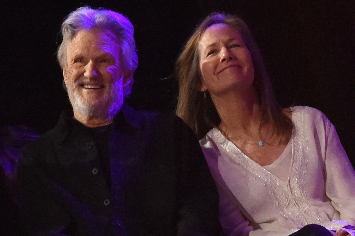 Kris Kristofferson and Lisa Meyers attend The Life & Songs of Kris Kristofferson